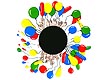 Optikinetics 6" Wheel: Balloons - click to view