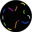 Optikinetics Beam Cassette - Multi Colour Wavy