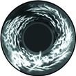 Optikinetics 6" Wheel: Black & White Clouds